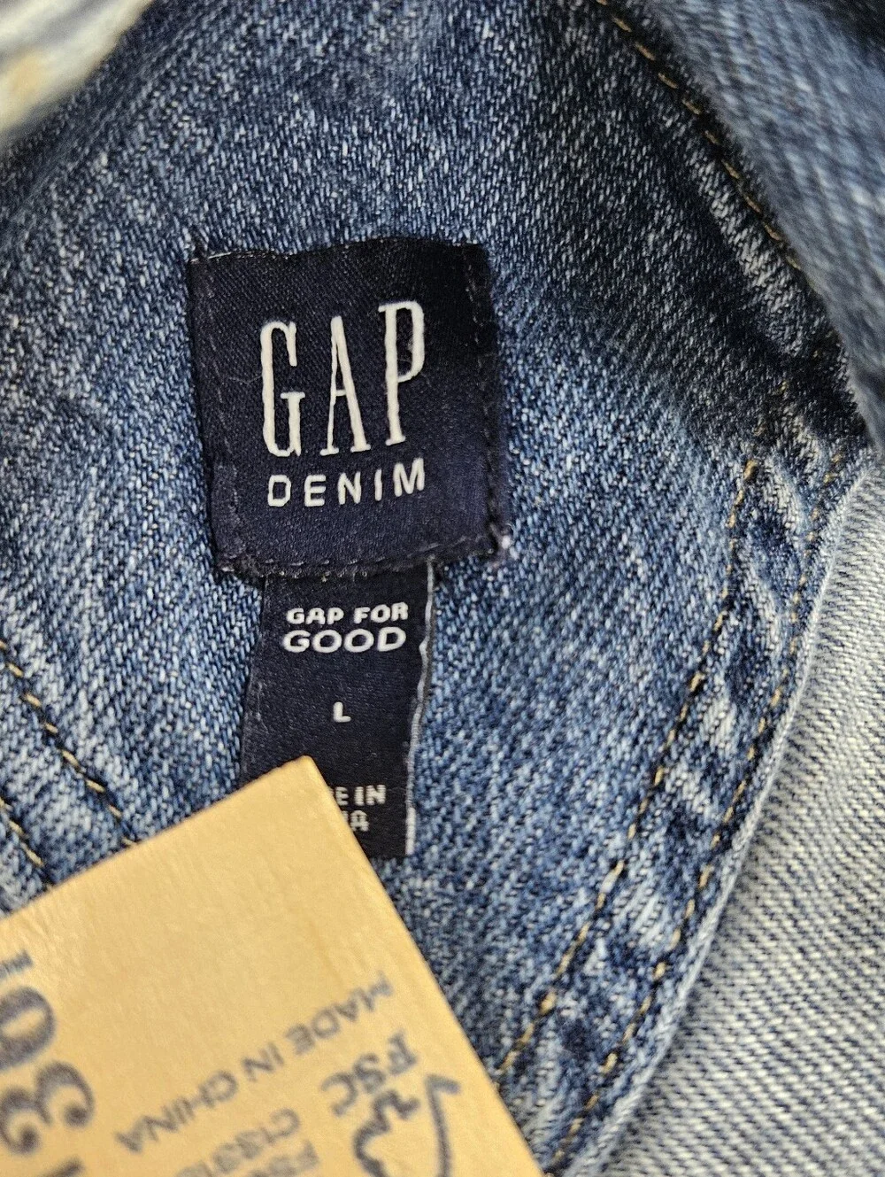 Gap Denim Overalls Short Shortalls Girls L Frayed Distressed Adjustable Pockets